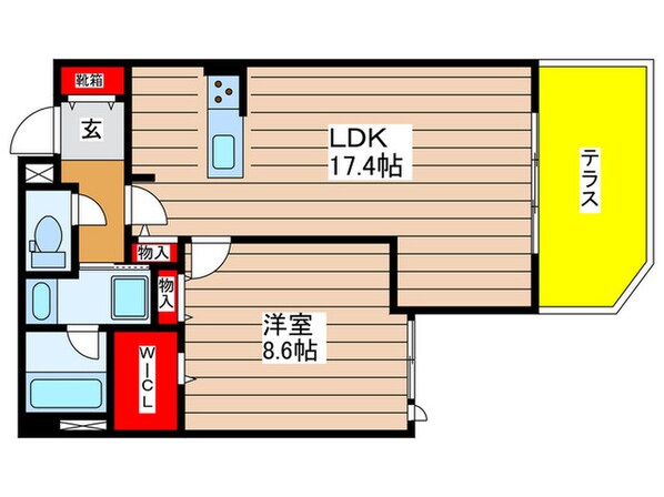 ＡＲＩＥＳの物件間取画像